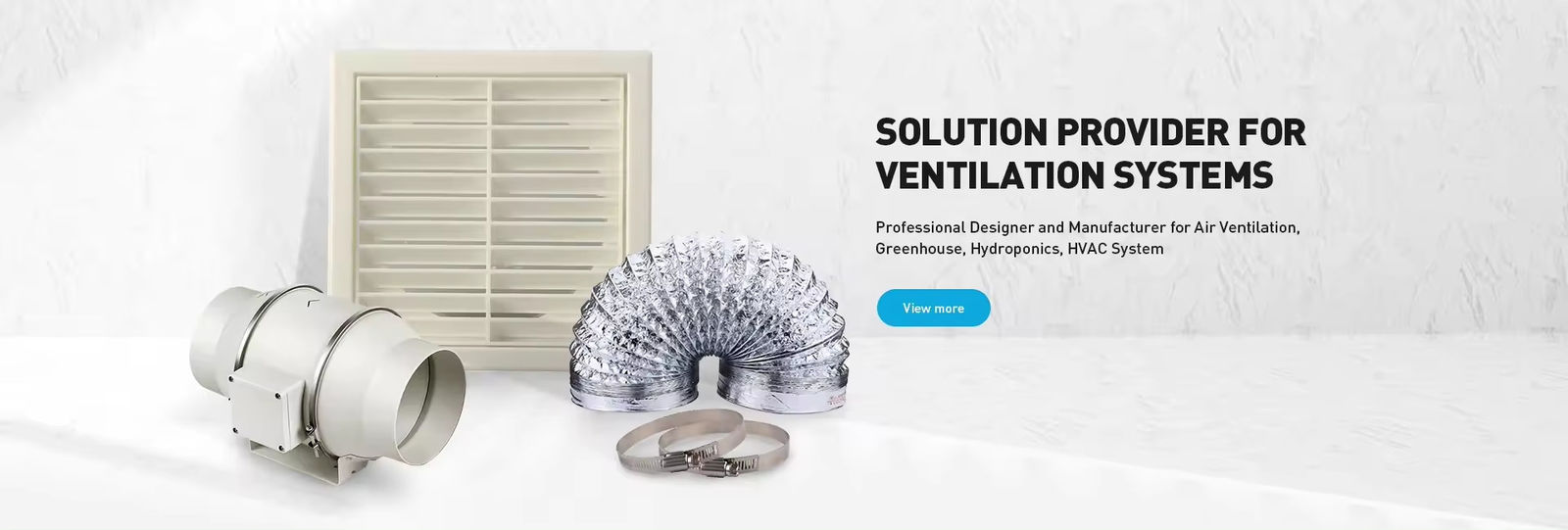 Ventilateur en ligne à débit mixte
