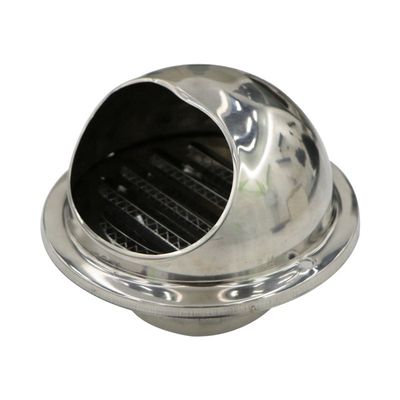 Grille carrée fixe en plastique blanc pour la ventilation