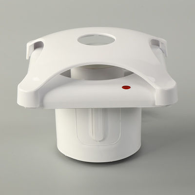 Ventilateur centrifugeur en acier plat décoratif 2 diffuseurs d'air à plafond cône pour extracteur d'air