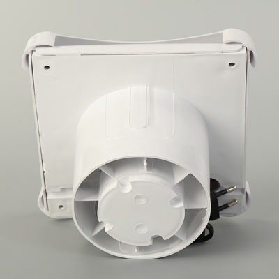 28-160 Ventilateur à diffuseur rond en plastique ABS blanc, grille à cône, extracteur d'air pour ventilation