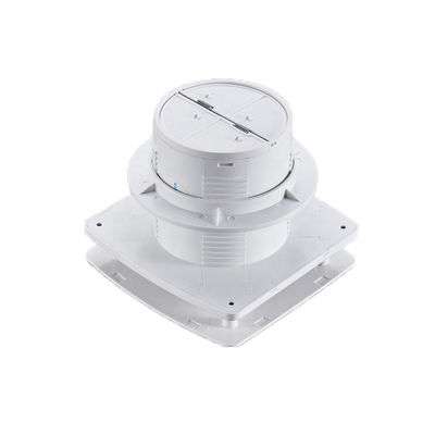 28-160 Ventilateur à diffuseur rond en plastique ABS blanc, grille à cône, extracteur d'air pour ventilation
