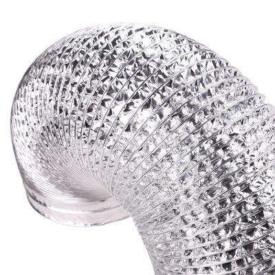 Montage en plastique 100-315 mm Certificat SAA Duct flexible semi-rigide pour la climatisation