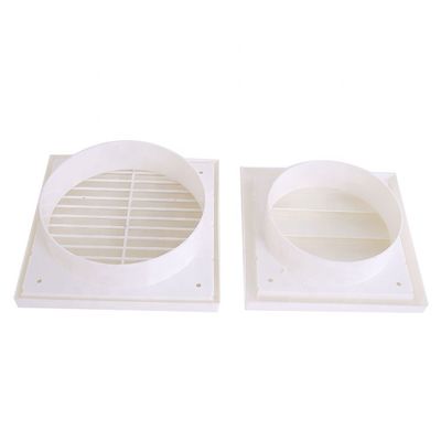 Construction de grille de ventilation de diffusion de plafond de lames en plastique avec sortie d'air réglable