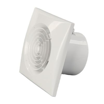 Ventilateur d'extraction d'air axiale en blanc/noir