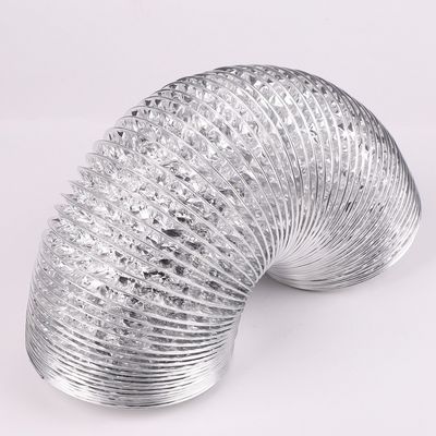 Duct flexible pour ventilateur d'échappement semi-rigide double double double double double couche unique AU blanc standard