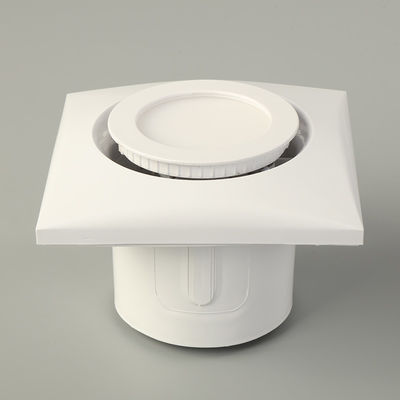 Certification SAA Ventilation à LED ABS Diffuseur rond en plastique Grille à cône Ventilateur centrifuge