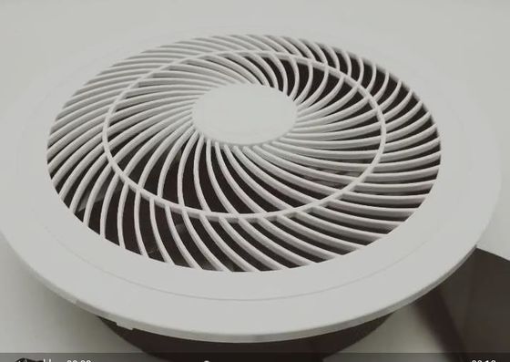 Ventilateur centrifugeur à haute vitesse de 6 pouces monture murale salle de bain cuisine ventilation ventilateur d'échappement