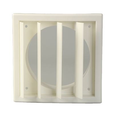 Diffuseur d'air en aluminium à 4 voies supporté par ODM pour système CVC Durée de vie mécanique 3 ans