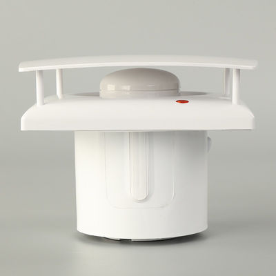 Ventilateur d'extraction d'air de type salle de bains à lame centrifuge en matière plastique ABS blanche