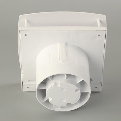 Ventilateur d'extraction d'air de type salle de bains à lame centrifuge en matière plastique ABS blanche