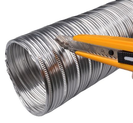 ODM tuyau composite résistant aux températures élevées 6m tuyau de ventilation d'échappement de ventilateur PVC conduit flexible