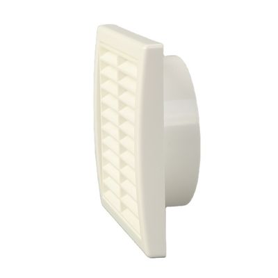 240V AC 100/125/150mm Ventilateurs conduits ABS PP PC Ventilation en plastique ronde grille à oeuf