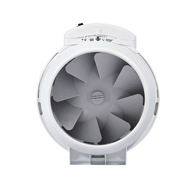 162-252 Ventilateur circulaire à conduit circulaire à haute pression pour salle de lecture/salle de bains
