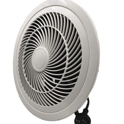 Ventilateur d'échappement de plafond de 200 mm à 250 mm sur mesure avec lumière LED OEM / ODM