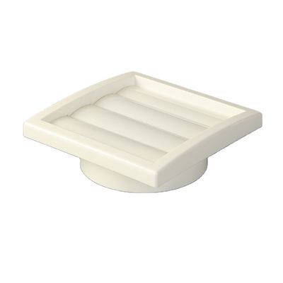 23-65 Diffuseur d'aération de plafond rond à ventilation en plastique avec ventilation réglable