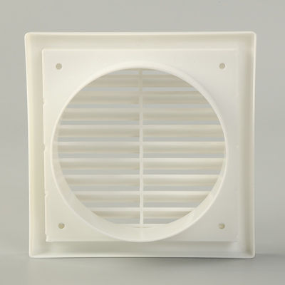 23-65 Diffuseur d'aération de plafond rond à ventilation en plastique avec ventilation réglable