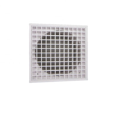 Grille en plastique à 100/125/150 mm de ventilation blanche avec une durée de vie mécanique de 3 ans