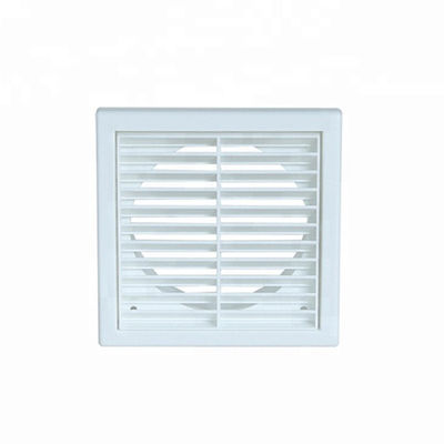 Diffuseur de ventilation en plastique à double déflexion avec grille de ventilateur d'échappement