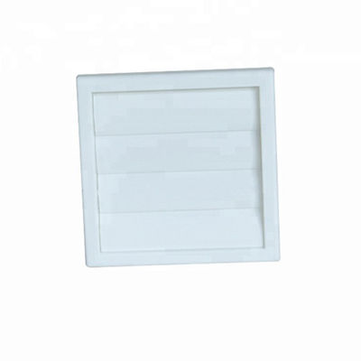 Diffuseur de ventilation en plastique à double déflexion avec grille de ventilateur d'échappement