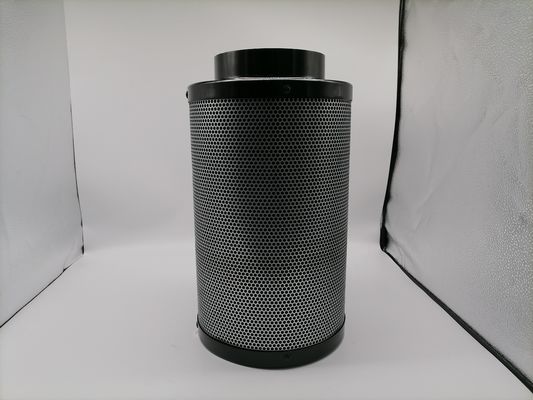 Hydroponie en acier inoxydable Plantes d'intérieur Filtre à air au carbone pour les tentes de culture de 4 à 12 pouces