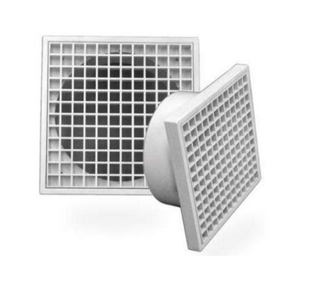 Grille carrée personnalisée pour le ventilateur d'extraction d'air