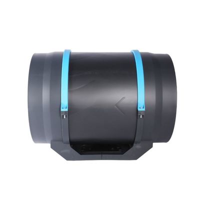 Ventilateur à conduits de 125 mm pour climatisation personnalisé OEM Support Silence Inline Plastic Mixed Flow