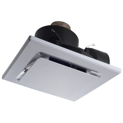 Évacuation de plafond ronde blanche avec ventilateurs de ventilation silencieux et ventilateur en ligne à flux mixte