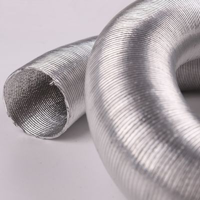 Système de ventilation de ventilateur à débit axial en plastique flexible HVAC PVC tuyau de conduit en spirale respiratoire