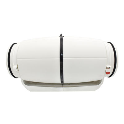 Plastique 4 5 6 8 pouces extracteur à faible bruit Axial Flux d'air mixte en ligne duct hydroponique de croissance tente personnalisation ventilateur