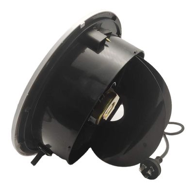 5. Ventilateur d'extraction d'air de salle de bains en plastique monté sur plafond rond OEM/ODM pour boissons alimentaires