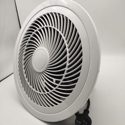 5. Ventilateur d'extraction d'air de salle de bains en plastique monté sur plafond rond OEM/ODM pour boissons alimentaires