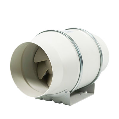 Logo personnalisé 8 pouces silencieux ventilateur à conduit en ligne avec certification SAA et airflow blanc