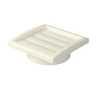 Production de masse Ventilation en plastique fixe Louvre Grille d'échappement murale avec conception personnalisée
