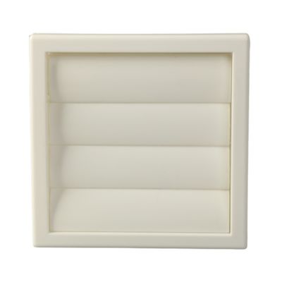 Production de masse Ventilation en plastique fixe Louvre Grille d'échappement murale avec conception personnalisée