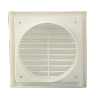Production de masse Ventilation en plastique fixe Louvre Grille d'échappement murale avec conception personnalisée