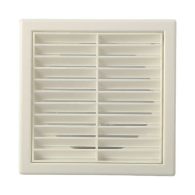 Production de masse Ventilation en plastique fixe Louvre Grille d'échappement murale avec conception personnalisée