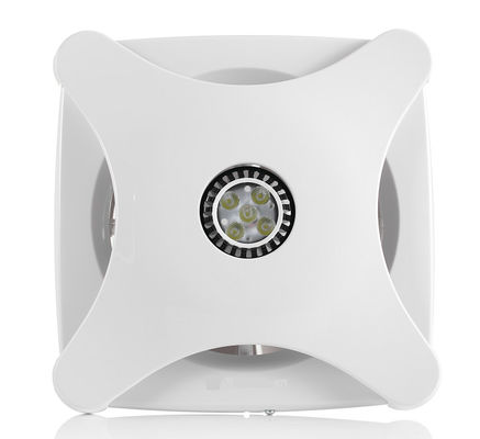 23-65 Support personnalisé Ventilateur d'échappement de garage et de toilette avec volets d'obturation Monture murale en plastique