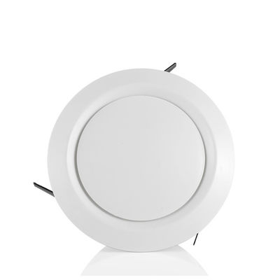 Diffuseur de plafond à ventilateur mural en plastique rond de ventilation d'air 200 mm pour la quantité d'air 162-252