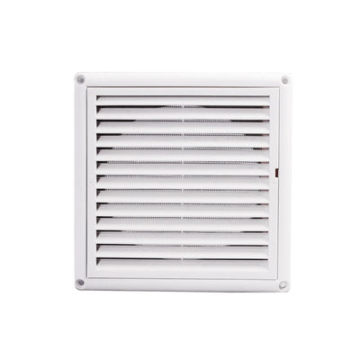 Diffuseur de plafond à ventilateur mural en plastique rond de ventilation d'air 200 mm pour la quantité d'air 162-252
