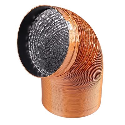 Solution totale pour les projets Conception traditionnelle du conduit d'isolation flexible en aluminium propre