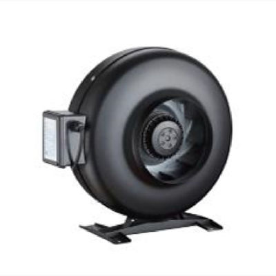 Logo personnalisé Ventilateur d'écoulement axial de 4 pouces pour la ventilation d'air en ligne dans les conduits circulaires
