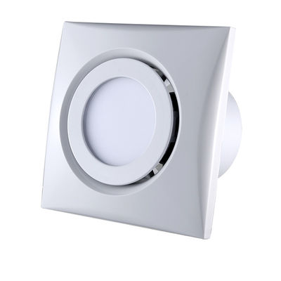 Logo personnalisé 4 6 pouces basse pression salle de bain plafond monté ventilateurs d'échappement avec lumière