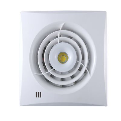 Logo personnalisé 4 6 pouces basse pression salle de bain plafond monté ventilateurs d'échappement avec lumière
