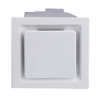 Ventilateur murale 4 6 pouces Ventilateurs silencieux refroidissement de l' air pour la salle de bain et la maison Ventilateur avec ventilateur d'échappement LED