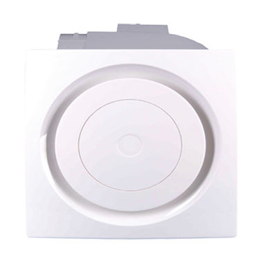 Ventilateur murale 4 6 pouces Ventilateurs silencieux refroidissement de l' air pour la salle de bain et la maison Ventilateur avec ventilateur d'échappement LED