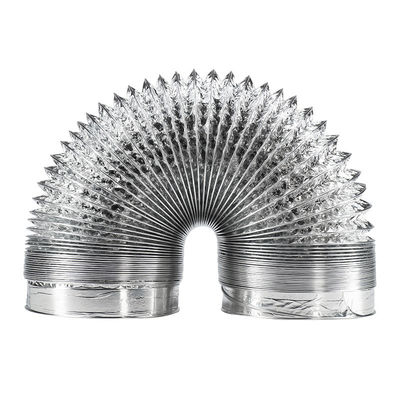OEM supporté PVC personnalisé en aluminium flexible tuyau de ventilation pour climatiseur portable