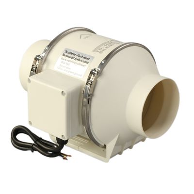 4&quot; 5&quot; 6&quot; 8&quot; 10&quot; 12&quot; 110V 220V Serre silencieuse Ventilateur à conduit intégré Extracteur Ventilateurs à débit axiale