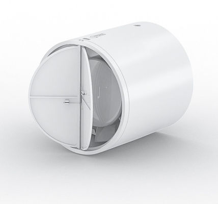Ventilateur d'écoulement axiale de salle de bain et serre 4 5 6 pouces personnalisé en blanc