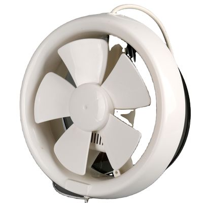Ventilateur à courant alternatif de type courant électrique lamine en plastique hydroponique mural monté axiale pour les conduits ronds