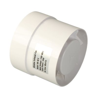 Ventilateur de restaurant 6&quot; à flux mixte Ventilateur à conduit en ligne 120V Vitesse contrôlable 320 CFM